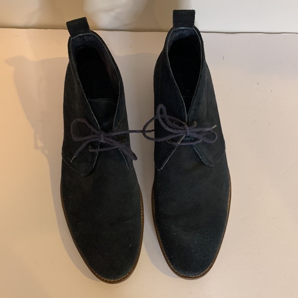 Banana Republic Blue Suede Boot